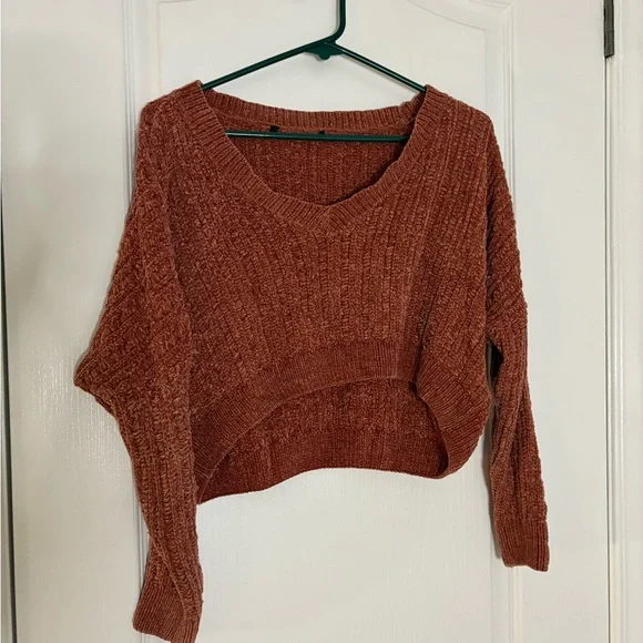 Cozy Rust Sweater - Picture 1 of 3